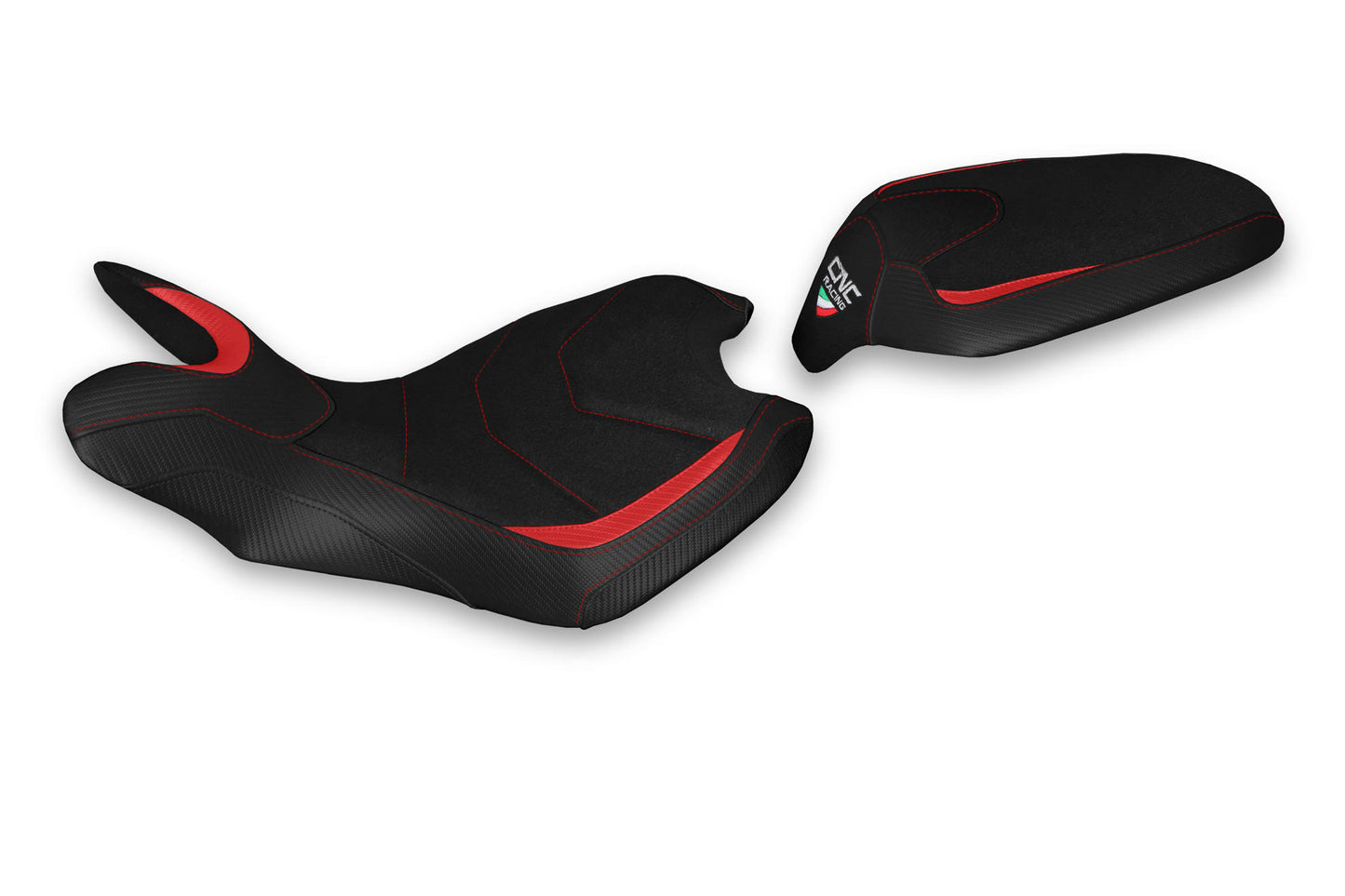 CNC Racing Rider and Passenger Seat Covers for the MV Agusta Turismo Veloce 800