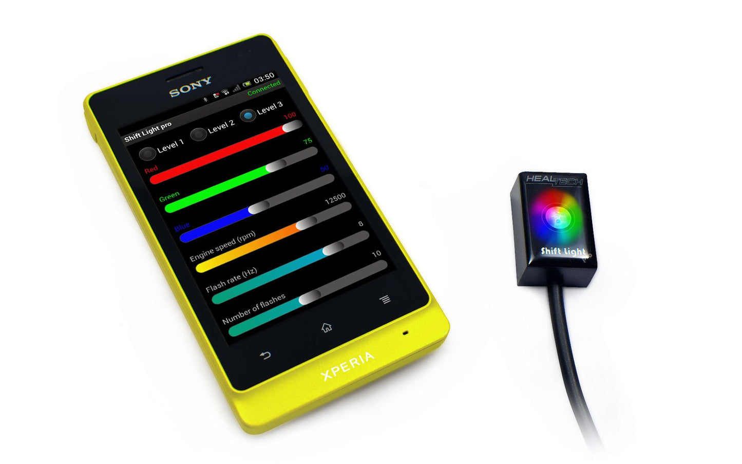 Healtech Shift Light Pro - Programmable Shift Light Module