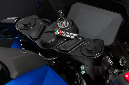 Bonamici Racing 50mm Diameter Lifted Handlebars for the Suzuki GSX-8R '2023-2024