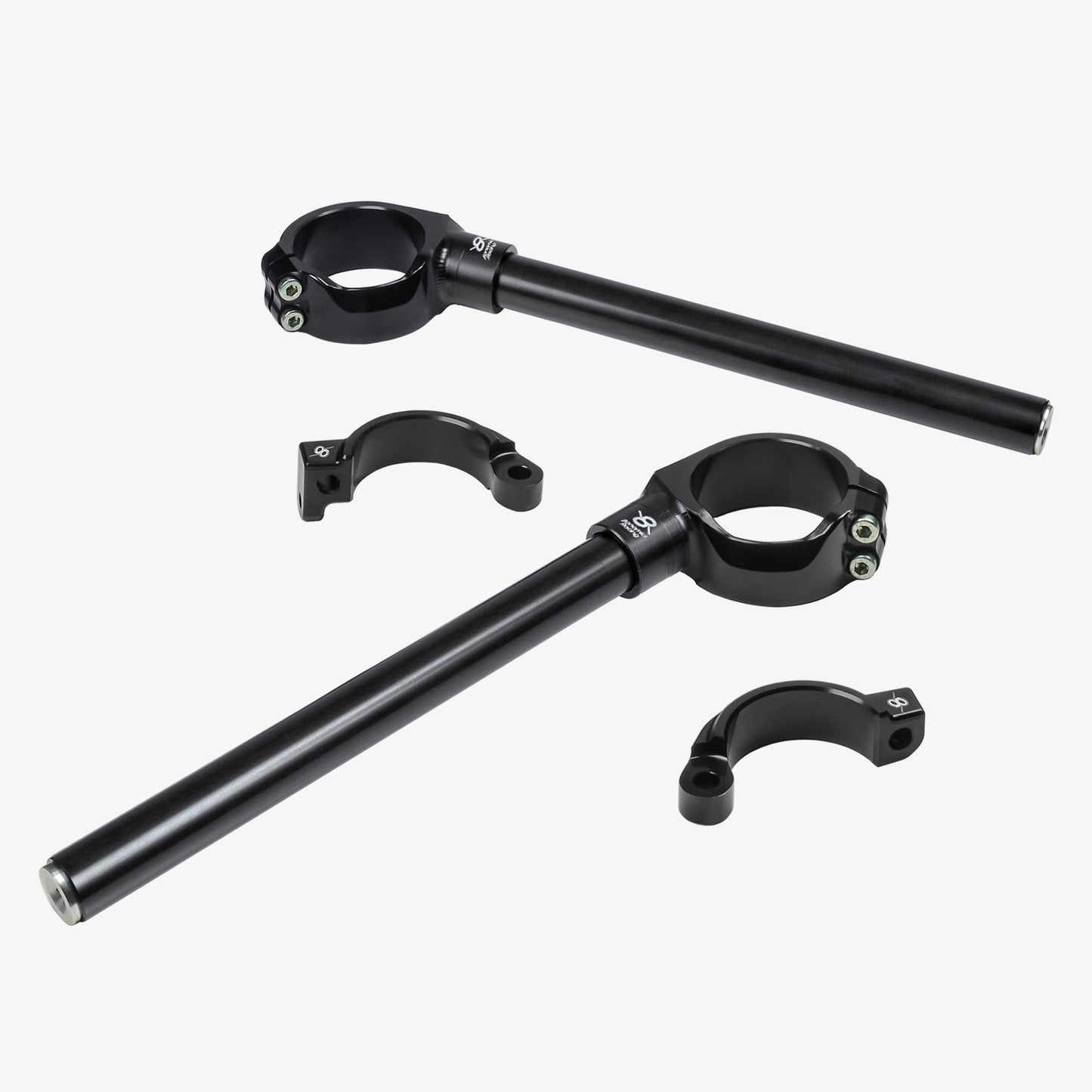 Bonamici Racing 55mm Diameter Unlifted Handlebars for the BMW S1000RR '2019-2024