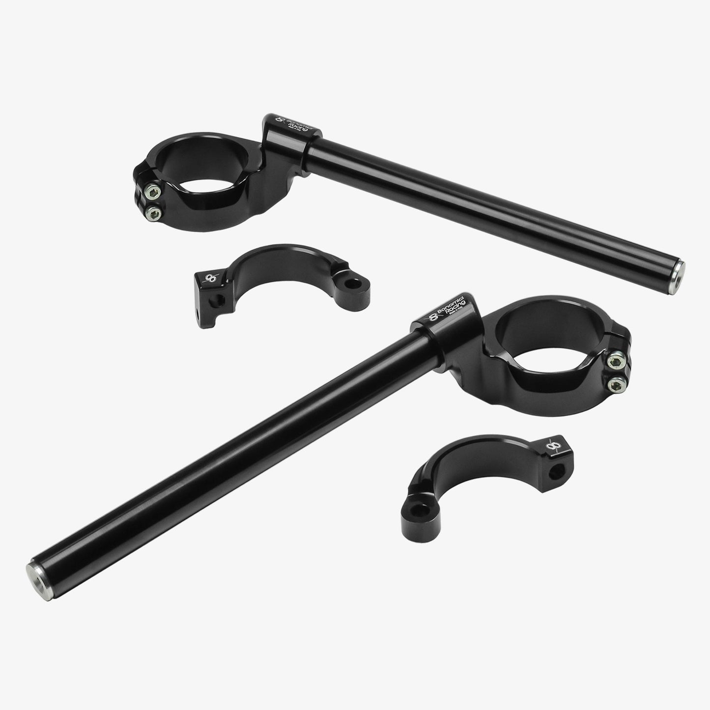 Bonamici Racing 55mm Diameter Unlifted Handlebars for the BMW S1000RR '19-25 / M1000RR '21-25