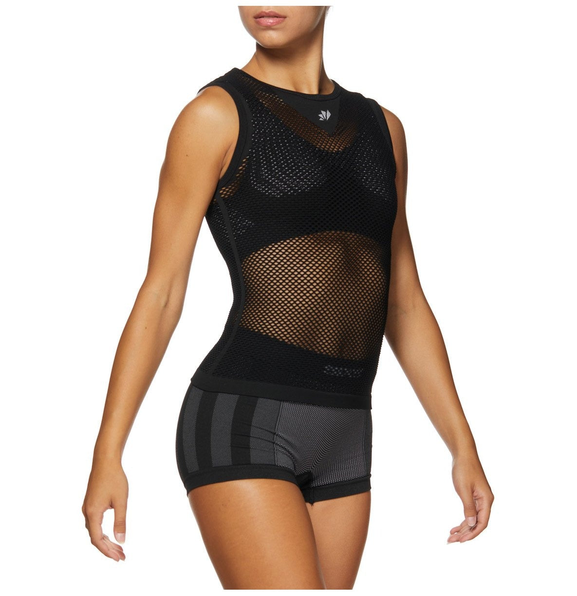 SIX2 Lightweight Sleeveless Mesh Shirt