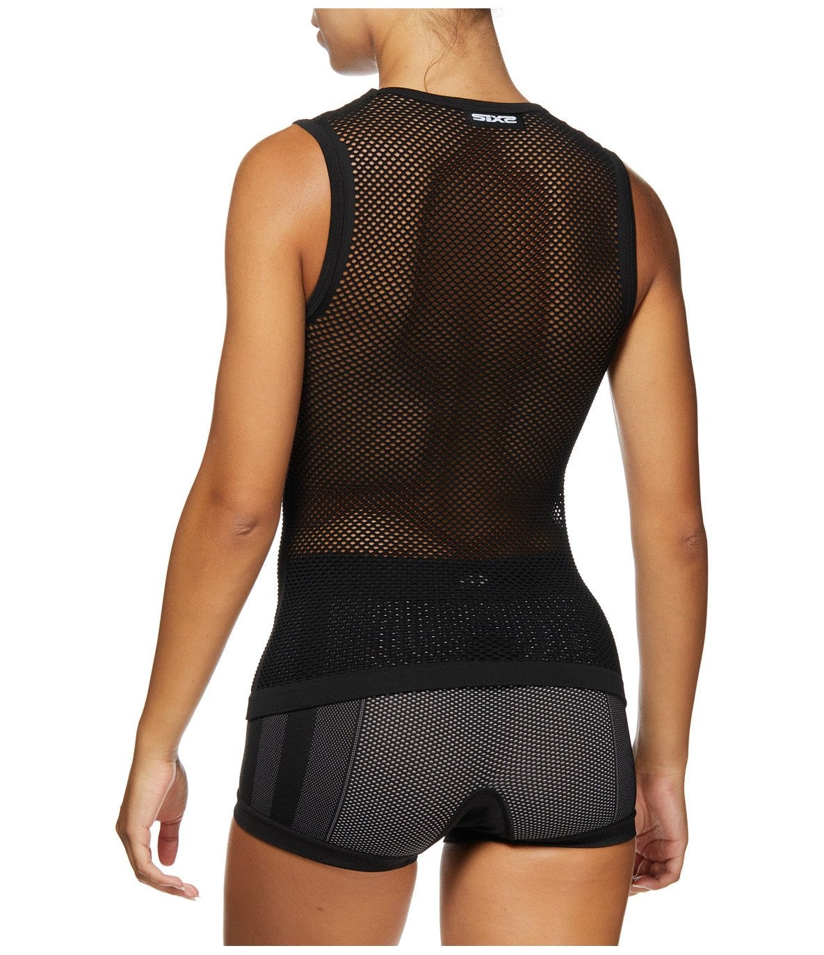 SIX2 Lightweight Sleeveless Mesh Shirt