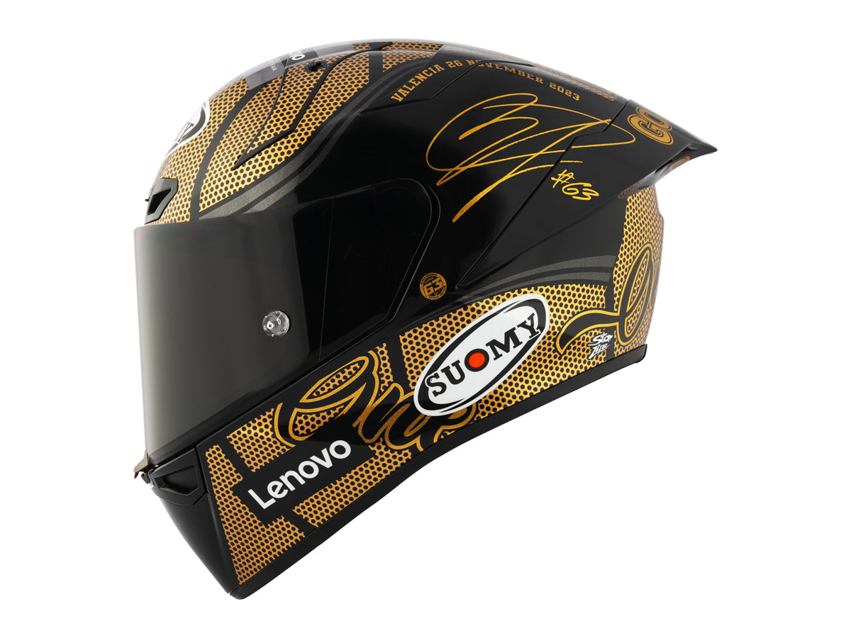 SUOMY S1-XR GP PECCO BAGNAIA Limited Edition Helmet - GOLD!!!!!!!!!