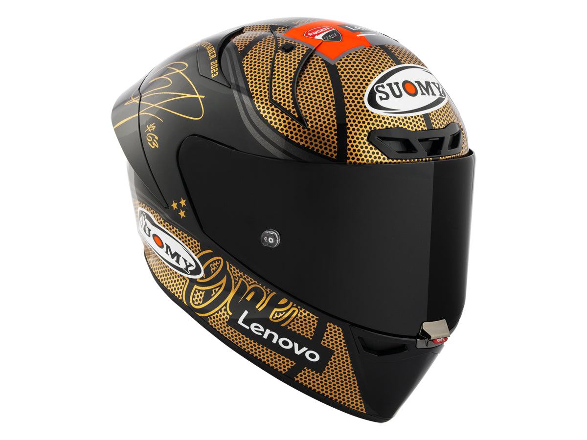 SUOMY S1-XR GP PECCO BAGNAIA Limited Edition Helmet - GOLD!!!!!!!!!