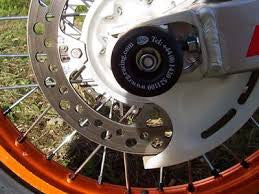 R&G Racing Rear Axle Sliders / Protectors for Honda CRF250 '02-'04  CRX250 '04  CRF450 '02-04 & CRF450X/R '13-'14