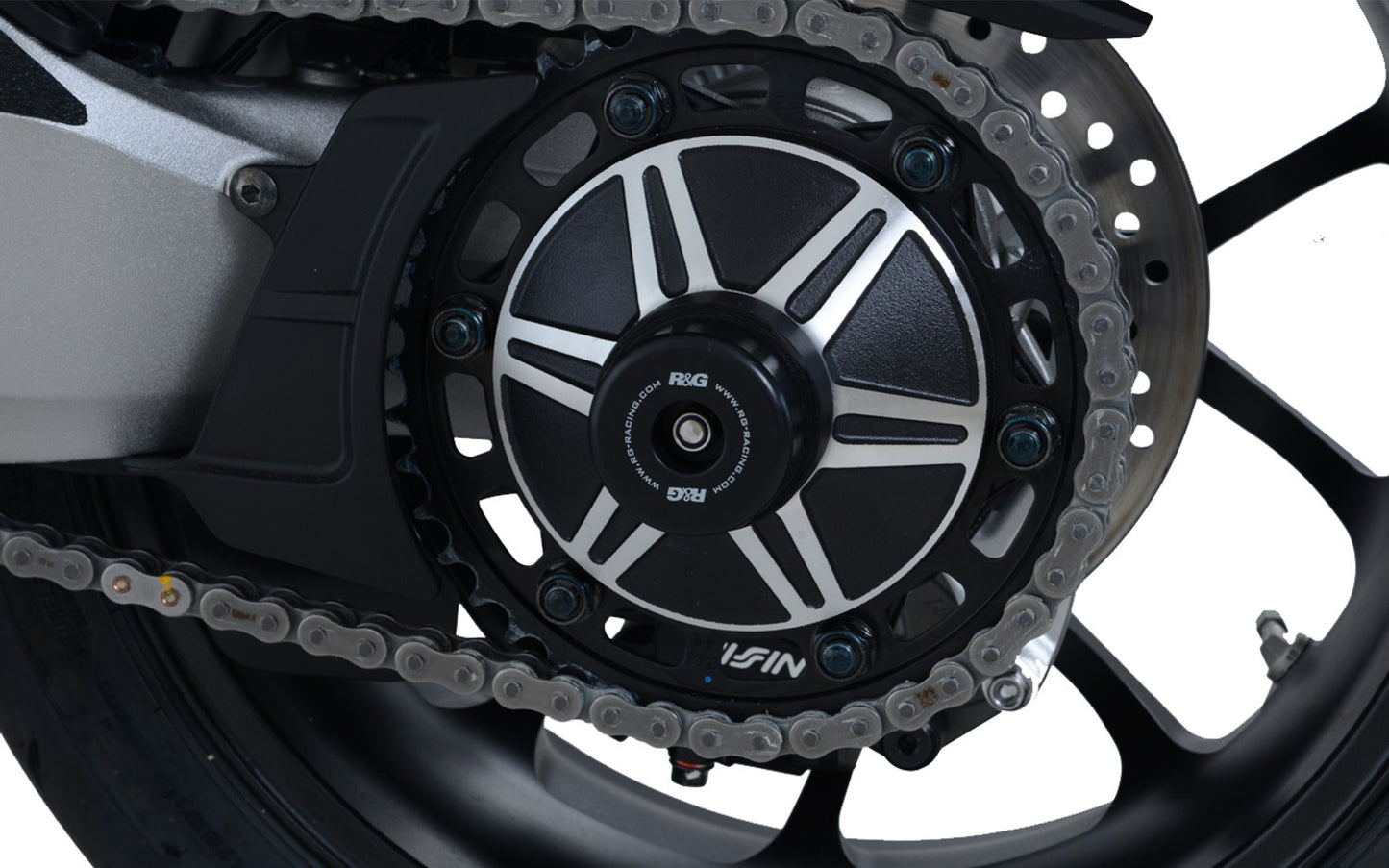 R&G Racing Swingarm Protectors for Honda CB1000R '18-'22, CB1000R+ '18-'21