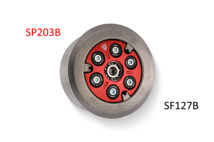 CNC Racing Clutch Spring Retainers for Ducati's with 6 spring Wet Clutches