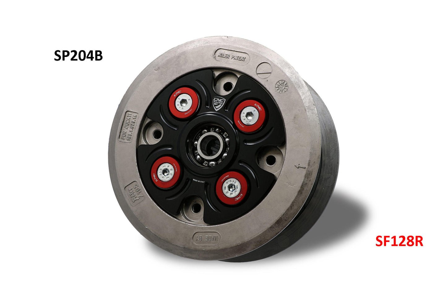 CNC Racing Wet Clutch Spring Retainers for the Ducati Diavel (2016-2018) and Hypermotard 950 (2020+)