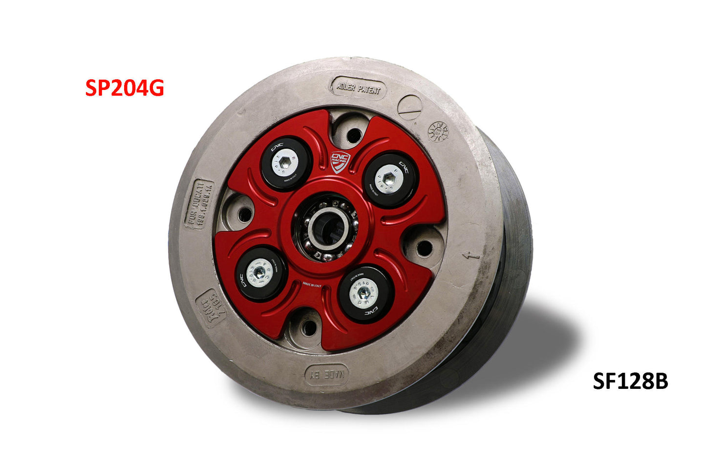 CNC Racing Wet Clutch Spring Retainers for the Ducati Diavel (2016-2018) and Hypermotard 950 (2020+)