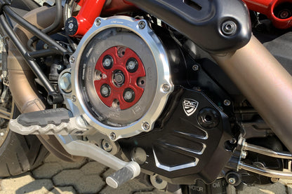 CNC Racing Wet Clutch Spring Retainers for the Ducati Diavel (2016-2018) and Hypermotard 950 (2020+)