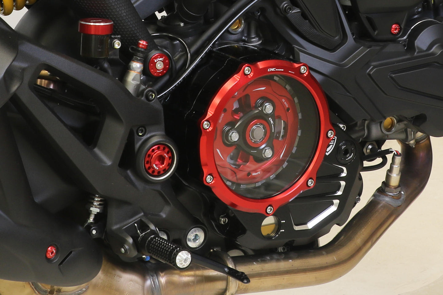 CNC Racing Wet Clutch Pressure Plate for the Ducati Monster 937, DesertX, and Multistrada V2