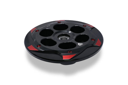 CNC Racing Bi-Color Billet Pressure Plate For MV Agusta F3/B3 Models With OE Slipper Clutch