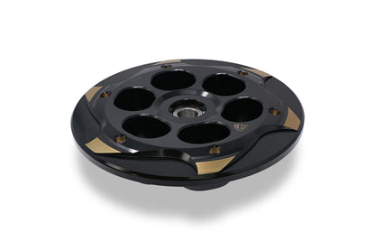 CNC Racing Bi-Color Billet Pressure Plate For MV Agusta F3/B3 Models With OE Slipper Clutch