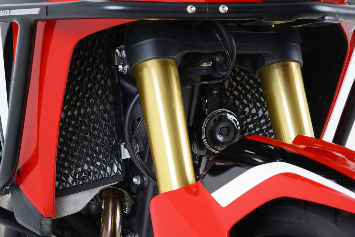 R&G Racing Stainless Steel Radiator Guards for Africa Twin Adventure Sports '18-19