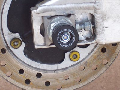 R&G Racing Rear Axle Sliders / Protectors for Honda CBR900 Fireblade '00-'01 Spool Style