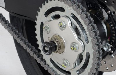 R&G Racing Rear Axle Sliders / Protectors For Ducati Hypermotard 821 '13-'15 & Hyperstrada 821 '13-'15