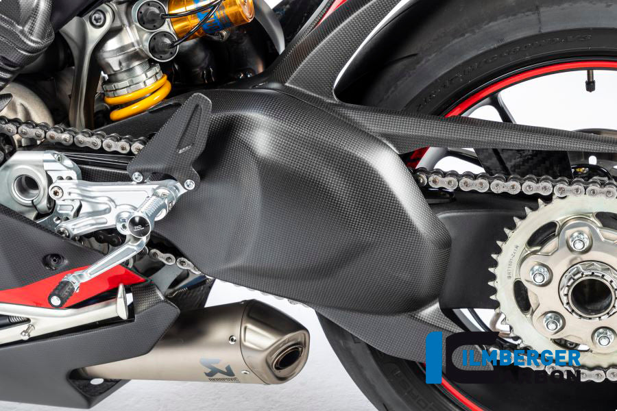 Ilmberger Carbon Swing Arm Cover for the Ducati Panigale V4,V4 S '18-20 / V4 R Racing '18-21