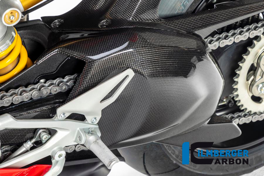 Ilmberger Carbon Swing Arm Cover for the Ducati Panigale V4,V4 S '18-20 / V4 R Racing '18-21