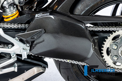 Ilmberger Carbon Swing Arm Cover for the Ducati Streetfighter V4 '20-23