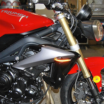 New Rage Cycles (NRC) Triumph Street Triple Front Turn Signals | 2013-Present