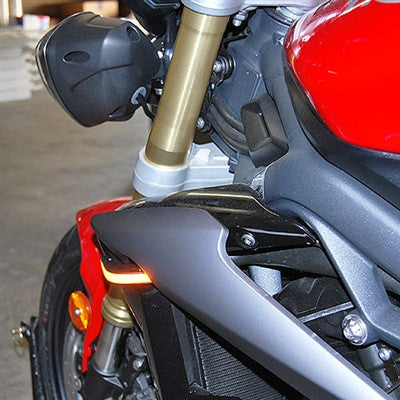 New Rage Cycles (NRC) Triumph Street Triple Front Turn Signals | 2013-Present