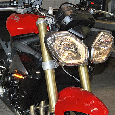 New Rage Cycles (NRC) Triumph Street Triple Front Turn Signals | 2013-Present