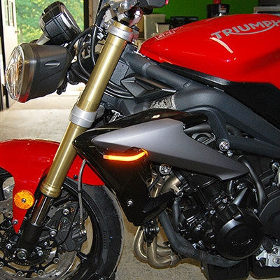 New Rage Cycles (NRC) Triumph Street Triple Front Turn Signals | 2013-Present