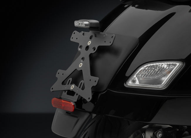 Rizoma License Plate Support FOX For the Vespa GTS Super 300 HPE
