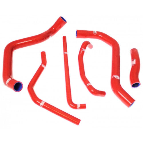 SamcoSport 6 Piece Full Silicone Coolant Hose Set For Suzuki GSR600 / 750 (2006+)