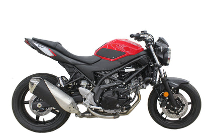 TechSpec Tank Grip Pads for the Suzuki SV650 (2016+)  - Half Tank pad kit