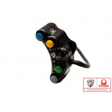 CNC Racing PRAMAC RACING LIMITED EDITION Left Hand Side Billet 8 Button STREET Switch for Ducati Panigale / Streetfighter V4 / S / R / Speciale (18-24)