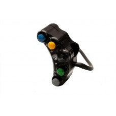 CNC Racing Left Hand Side Billet 8 Button STREET Switch for Ducati Panigale / Streetfighter V4 / S / R / Speciale (18-24)