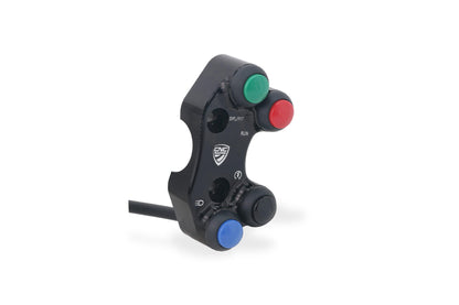 CNC Racing Right Hand Side 4 button STREET Billet Switch for use with Brembo Forged & Billet Brake Master Cylinders for Ducati Panigale V4 (2025+)