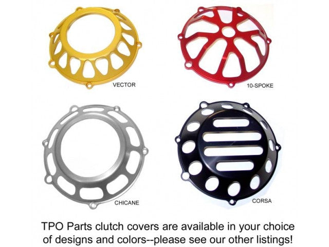 TPO Billet Clutch Cover For Dry Clutches - Chicane