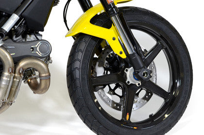 BST Twin TEK 5 Spoke Carbon Fiber Front Wheel for the Ducati Scrambler - 3.5 x 17