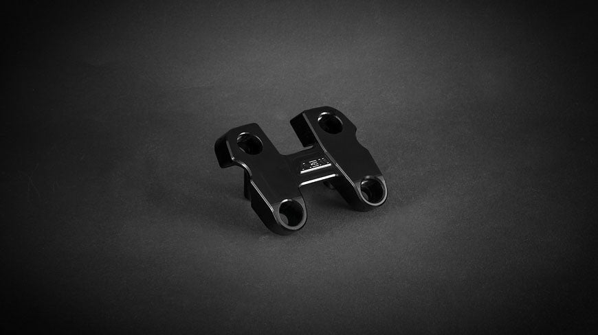 AEM FACTORY - DUCATI SCRAMBLER RISER KIT & CLOCK SUPPORT  FOR 28MM HANDLEBARS