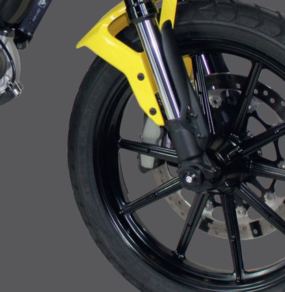 Gilles AP.GTA Front Axle Protectors for the Ducati Scrambler