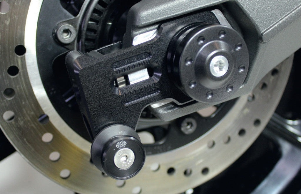 Gilles AP.GTA Rear Axle Protectors for the Ducati Scrambler