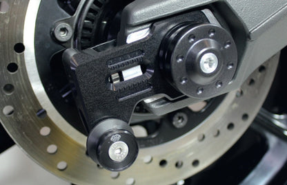Gilles AP.GTA Rear Axle Protectors for the Ducati Scrambler
