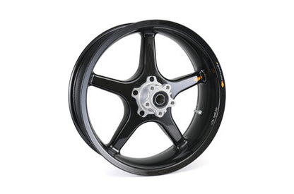 BST Twin TEK 5 Spoke Carbon Fiber Rear Wheel for the Harley Davidson, Indian, and V-Twin Custom Models - 5.5 x 18