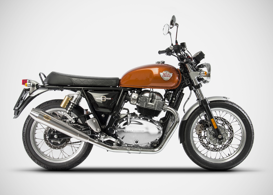 ZARD Dual Slip-on Exhaust for Royal Enfield Continental GT / Interceptor (2019+)