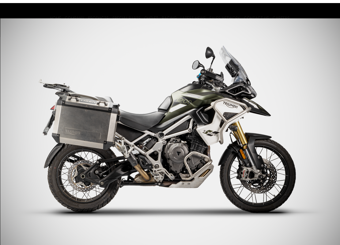 ZARD Slip-on Exhaust for Triumph Tiger 1200 (2022+)