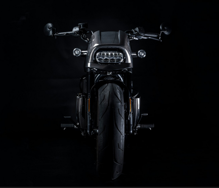 Zard Carbon Fiber Headlight Fairing Kit for Harley Davidson Sportster S 1250