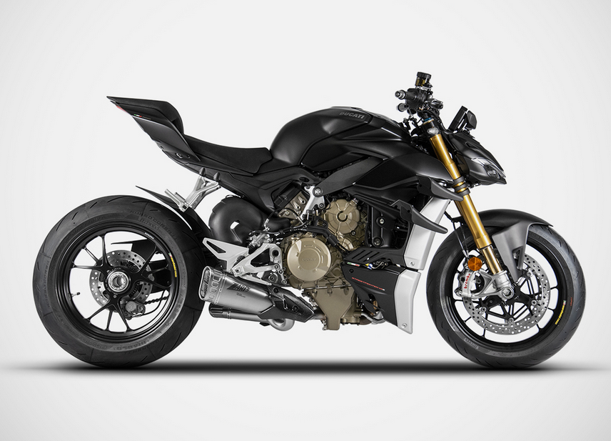 ZARD Slip-on system for Ducati Streetfighter V4 / S
