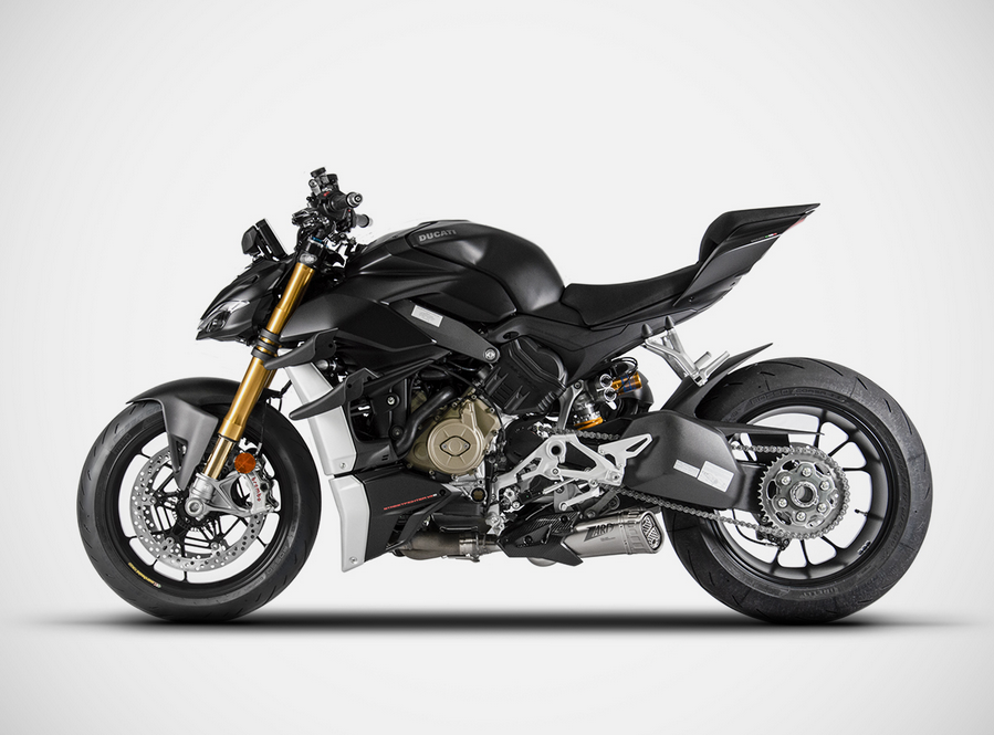 ZARD Slip-on system for Ducati Streetfighter V4 / S