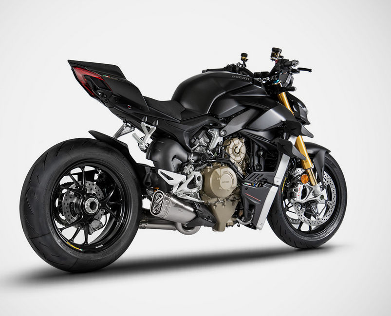 ZARD Slip-on system for Ducati Streetfighter V4 / S