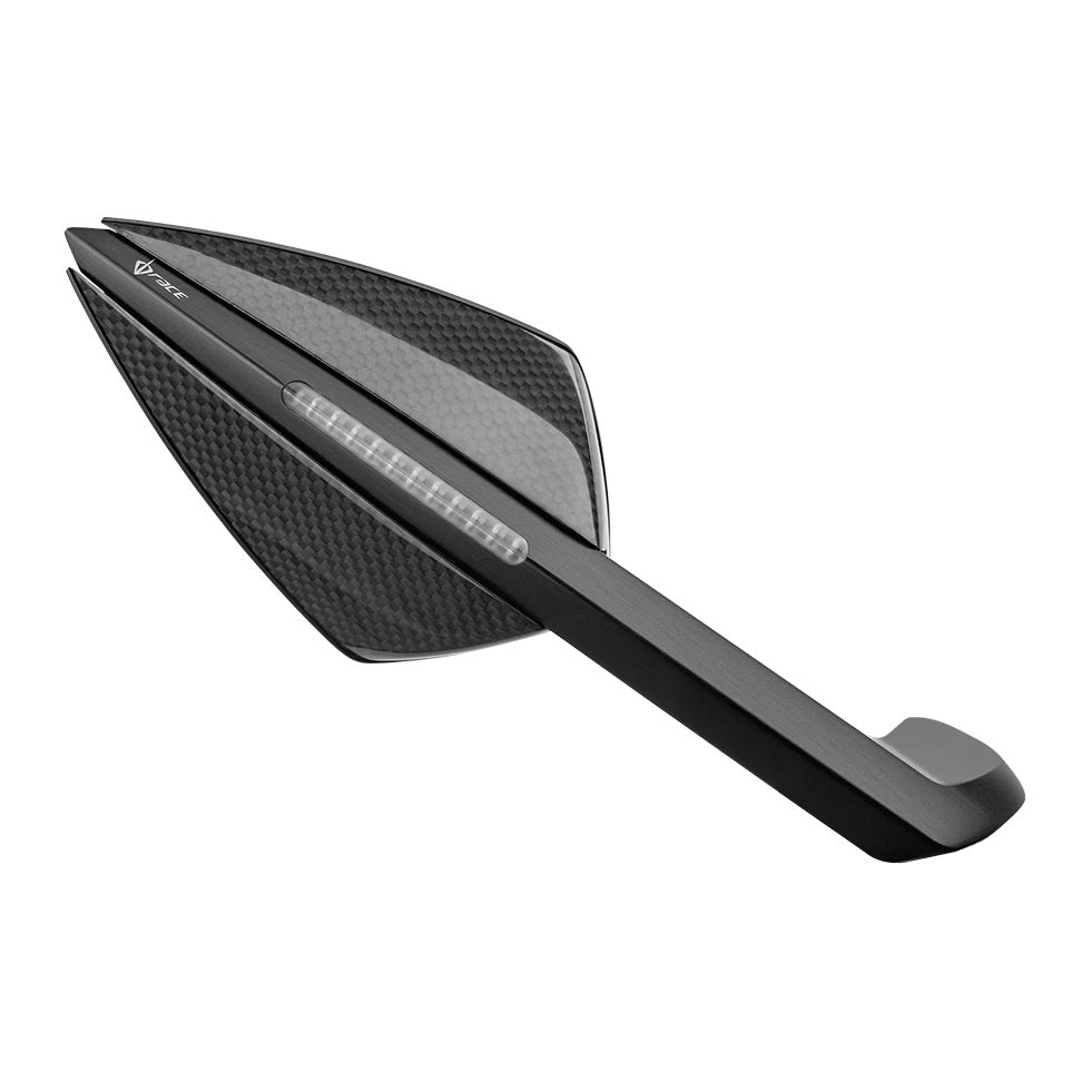 DB Race DAEMON Mirrors With Indicators for the Ducati Panigale V4 / V2 (18-24)