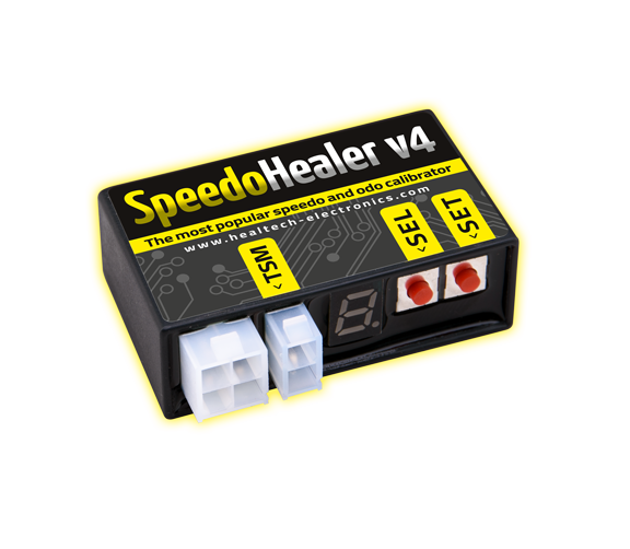 Healtech SpeedoHealer v4-2W Speedometer/Odometer Corrector for Yamaha XT250 / YBR250