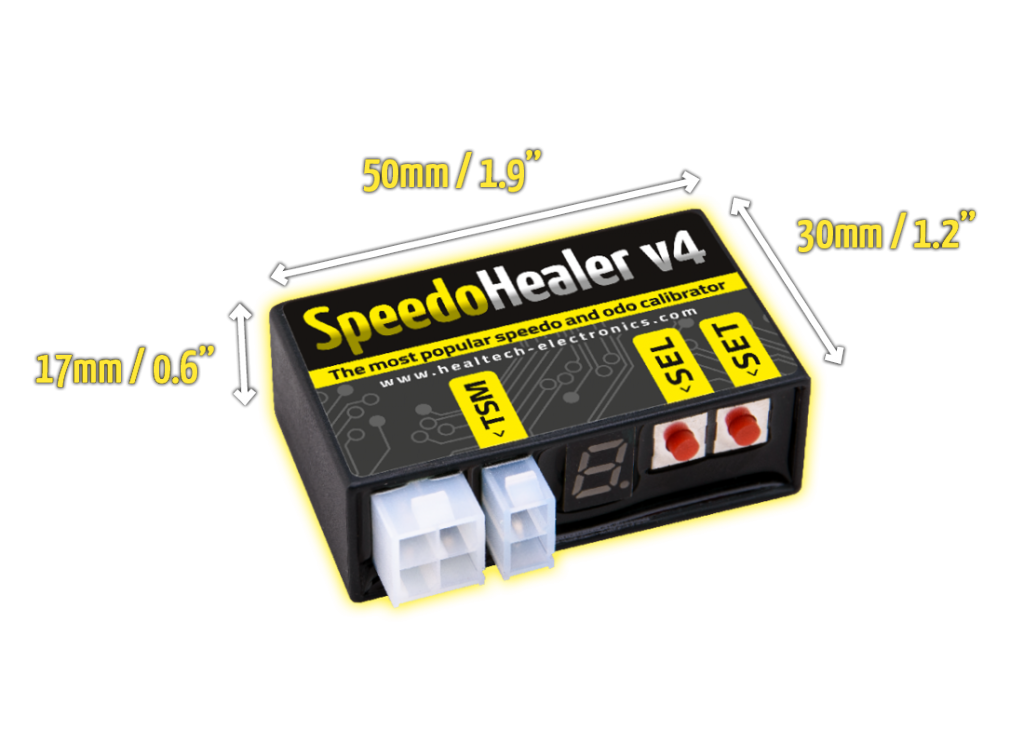 Healtech SpeedoHealer v4-2WA Speedometer/Odometer Corrector for Honda CRF450L (2018+)